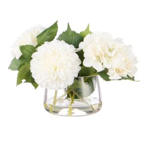 Rogue Chrysanthemum Hydrangea-Classic Bowl White 37x44x26cm