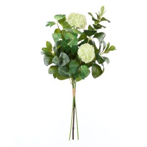 Rogue Snowball Lush Leaf Bouquet Green 40x30x80cm