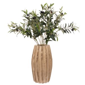 Rogue Olive - Dansk Ribbed Vessel Green 73x63x80cm