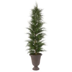 Rogue Conifer Tree-Urn UV Green 64x64x176cm