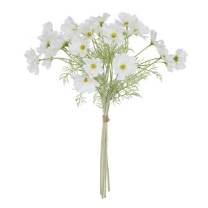 Rogue Cosmos Flower Bunch White 22x28x62cm