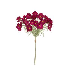 Rogue Cosmos Flower Bunch Burgundy 22x28x62cm