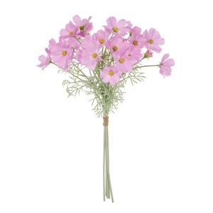 Rogue Cosmos Flower Bunch Light Pink 22x28x62cm