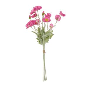 Rogue Poppy Bunch Dark Pink 16x24x60cm