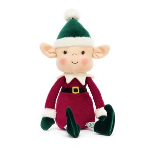 Jellycat Eldo Elf Multi-Coloured 25x14x18cm