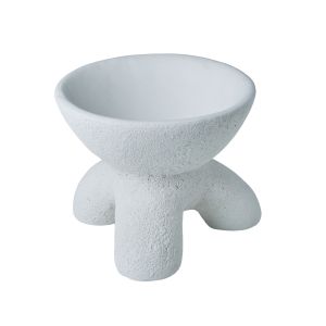 Emporium Ceramic Footed Bowl White 16x16x13