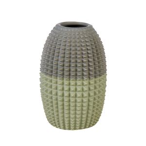 Emporium Bez Two Tone Vase Green 10x10x15cm