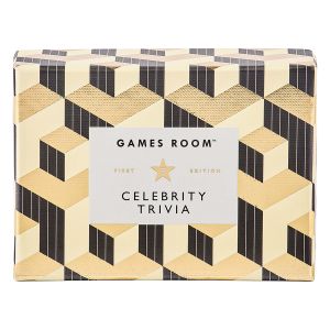 Games Room Celebrity Trivia Multi-Coloured 13x9x5.5cm