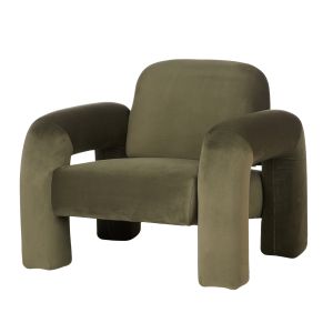 Amalfi Mia Armchair Green 90.5x81x75cm