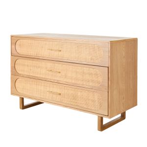 Amalfi Aspen Chest Of Drawers Walnut 50x120x80cm