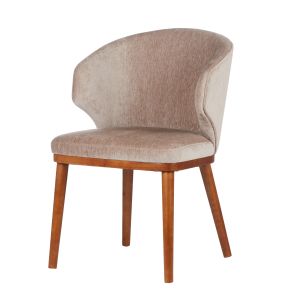 Amalfi Roark Dining Chair Taupe 60x52x80cm