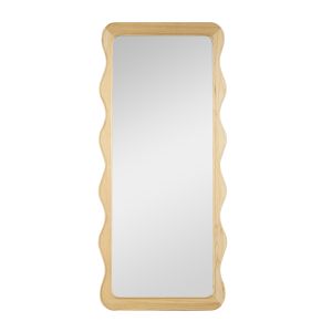 Amalfi Byron Floor Mirror Natural 80x2x180cm