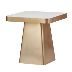 Grand Designs Dutton Side Table Gold 50x50x50cm