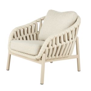 Grand Designs Elwood Outdoor Chair Cream 86x80x78cm