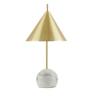 Amalfi Charlie Conical Table Lamp Gold 25x25x27.5cm