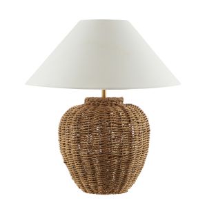 Amalfi Amaya Weave Table Lamp Natural 50x50x57cm