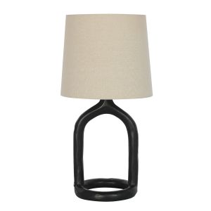 Amalfi Lumi Table Lamp Black 23x23x44.5cm