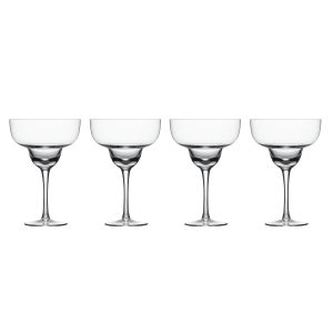 Davis & Waddell Ascot Margarita Glasses 4pcs Set Clear 380ml/12.5x12.5x18.5cm
