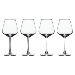 Davis & Waddell Ascot Wine Spritzer Glasses 4pcs Set Clear 600ml/10.5x10.5x23.8cm