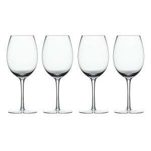 Davis & Waddell Ascot White Wine Glasses 4pcs Set Clear 400ml/9.5x9.5x21.3cm