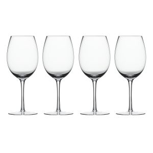 Davis & Waddell Ascot White Wine Glasses 400ml 4pcs Set Clear 8.6x8.6x21.2cm