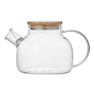 Leaf & Bean Frankie Glass Teapot with Filter Clear 1L/12x20x12.5cm