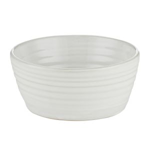 Amalfi Somerset Large Milky Glaze Bowl White 19.2x19.2x8.5cm
