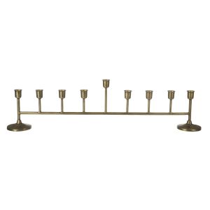 Amalfi Ford Candleholder Brass 9x72x18cm