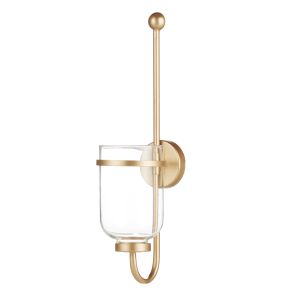 Amalfi Marin Candle Wall Sconce Gold 18x13x50.5cm