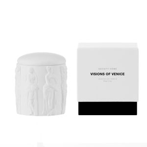 Society Home Visions of Venice Scented Soy Candle 300g White 9.5x9.5x11cm