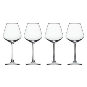 Davis & Waddell Ascot Wine Spritzer Glasses 4pcs Set Clear 400ml/10.2x10.2x22.8cm
