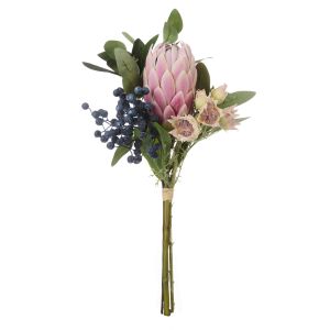 Rogue Protea Mixed Bouquet Pink 45x20x11cm