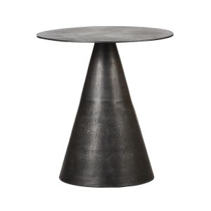 Grand Designs Piet Side Table Gun Metal 51x51x54cm