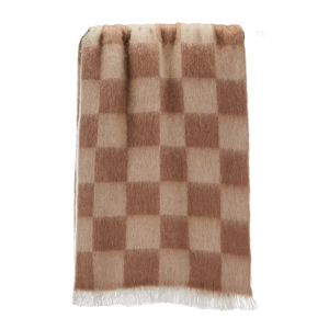 Academy Edwin Throw Brown 180x130x1cm