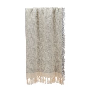 Amalfi Lenny Throw Grey 180x130x1cm