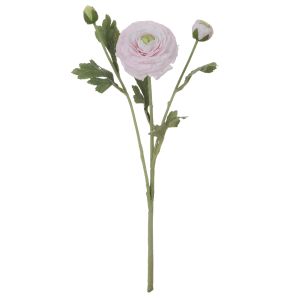 Rogue Ranunculus Real Touch Spray Light Pink 18x18x60cm