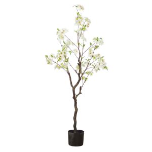 Rogue Cherry Blossom Tree White 45x45x145cm