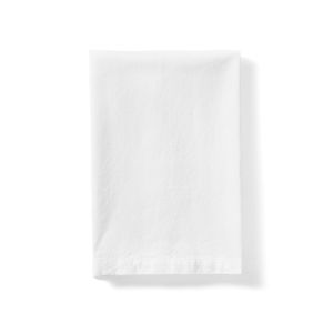 Amalfi Sorrento Liveable Linen Table Runner White 40x180x1cm