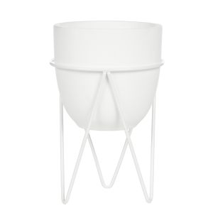 Rogue Syros Planter Stand Small White 16x16x15cm