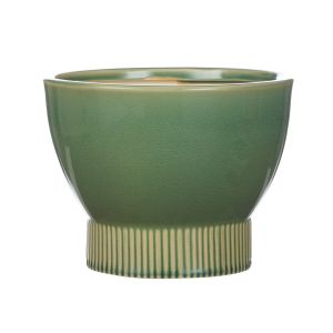 Rogue Rouen Bowl Planter Large Green 19x19x14cm