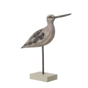 Society Home Cyril Bird Sculpture Small Grey 6.5x26x24cm