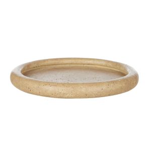 Amalfi Norma Rounded Tray Natural 25x25x3cm