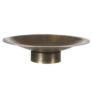 Grand Designs Binx Metal Bowl Small Rust 43x43x10.5cm
