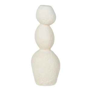 Amalfi Esther Sculptural Candle Holder Natural 11x13x25cm