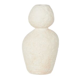 Amalfi Esther Sculptural Candle Holder Natural 11x13x25cm