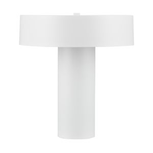 Amalfi Thiago Metal Table Lamp White 30x30x33cm