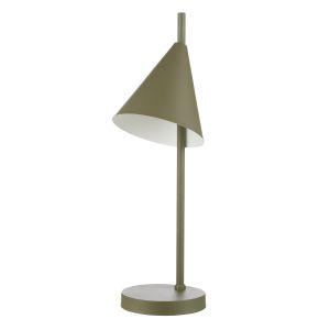 Amalfi Kennedy Table Lamp Green 17x17x56cm