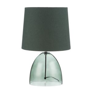 Amalfi Telmo Glass Table Lamp Green 29x39x45cm