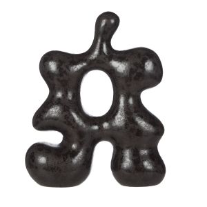 Academy Cyril Sculpture Black 11x29x35cm