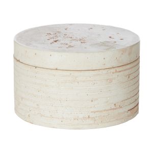 Amalfi Sunda Trinket Box Cream 18x18x11.5cm